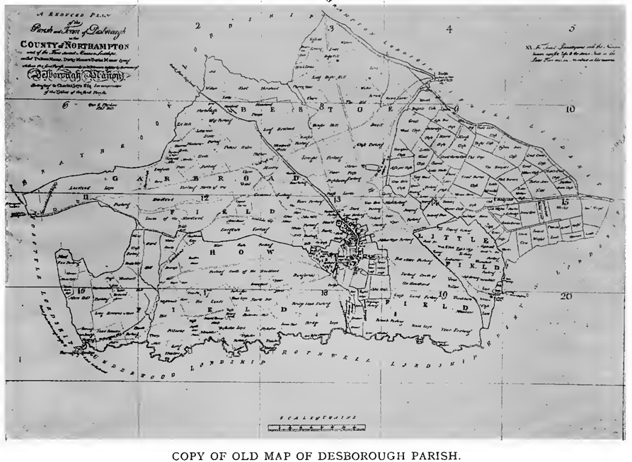 Desborough Parish Map