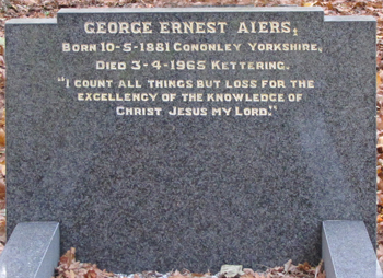 George Ernest Aiers - click for larger image. Opens in new window