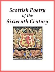 Scottish Poetry of the Sixteenth Century